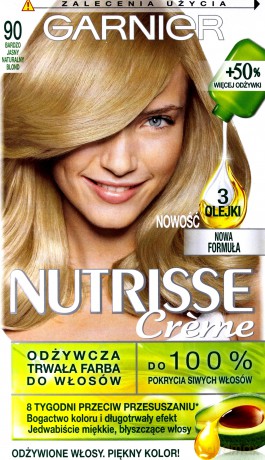 Garnier Nutriss farba nr 90 bardzo jasny naturalny blond