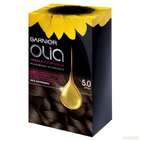 Garnier Olia farba nr 5.0 brąz