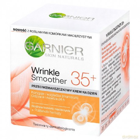 Garnier Skin Naturals Wrinkle Smoother 35+ krem na dzień przeciwzmarszczkowy