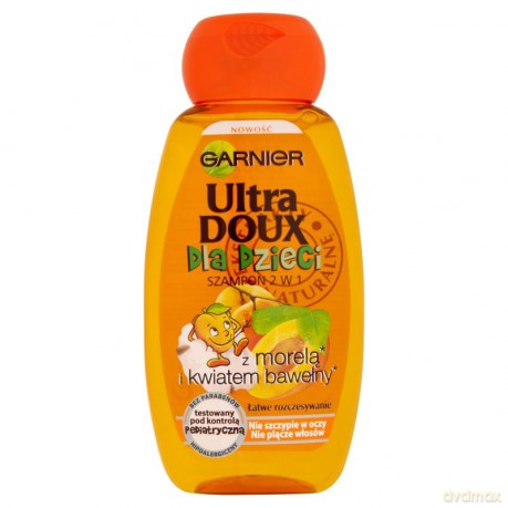Garnier Ultra Doux szampon dla dzieci Morela