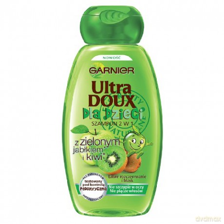 Garnier Ultra Doux szampon dla dzieci Zielone Jabłuszko