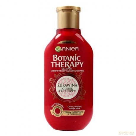 Garnier Ultra Doux szampon z żurawiną i olejkiem arganowym do włosów farbowanych 400 ml