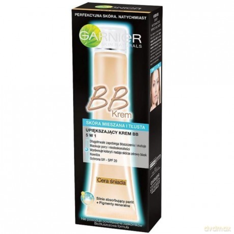 Garnier Upiększający BB krem 5 w 1 Oil Free: cera ciemna 40 ml