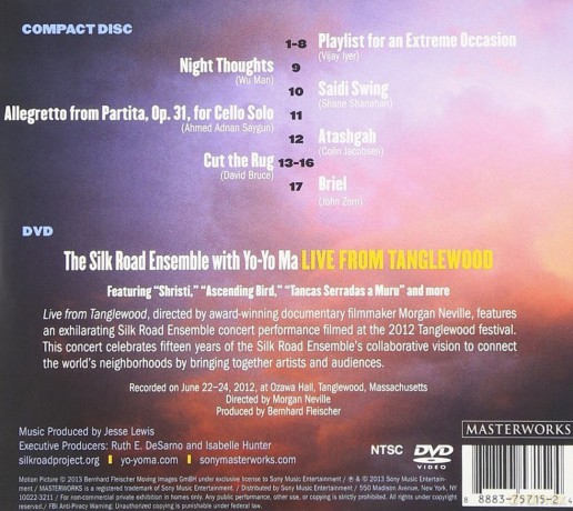 The with Silk Road Ensemble: A Playlist Without Borders [2CD]