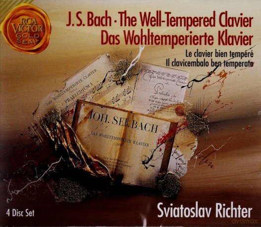 Sviatoslav Richter: Bach: Das Wohltemperierte Klavier 1. und 2. Teil - BWV 846-869 und 870-893 [4CD]