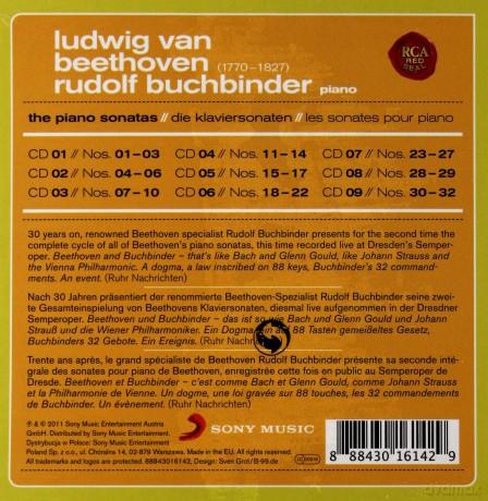 Rudolf Buchbinder: Beethoven - The Sonata Legacy [9CD]