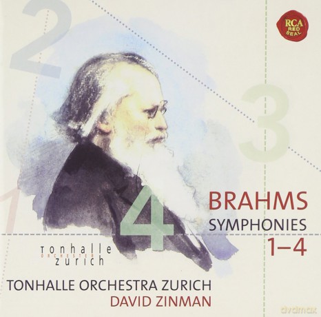 David Zinman: Brahms: Symphonies 1-4 [3CD]