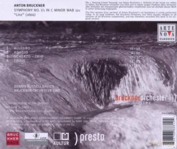 Dennis Russell Davies: Bruckner: Symphony No. 1 [CD]