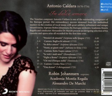 Robin Johannsen: Caldara: In dolce amore [CD]