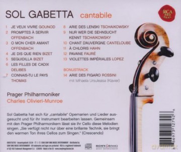 Sol Gabetta: Cantabile [CD]