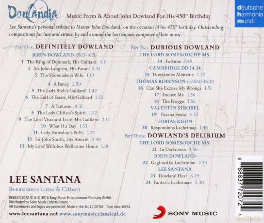 Lee Santana: Doulandia [CD]