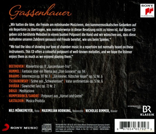 Maximilian Mankemeyer: Gassenhauer [CD]