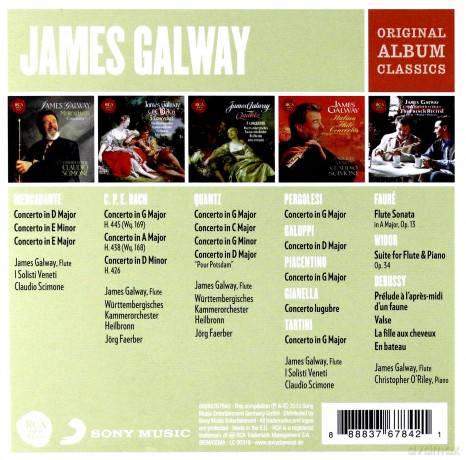 James Galway: James Galway - Original Album Classics [5CD]