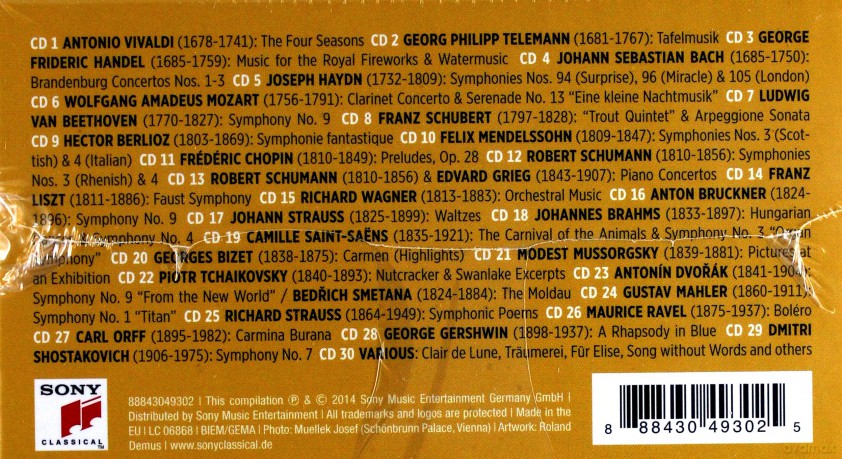 Meisterwerke der Klassik [30CD]
