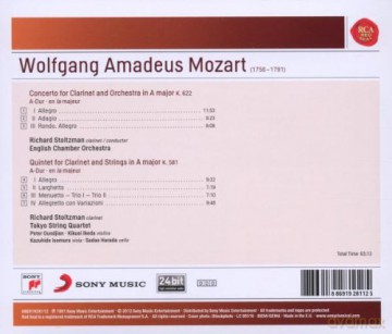 Richard Stoltzman: Mozart: Clarinet Concerto - Clarinet Quintet [CD]