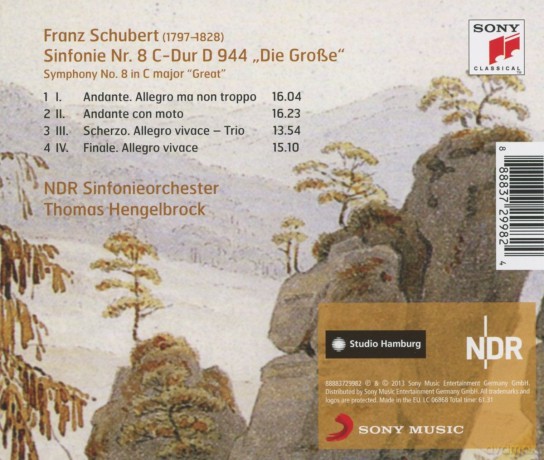 Thomas Hengelbrock: Schubert Sinfonie Nr. 8 C-Dur D 944 [CD]