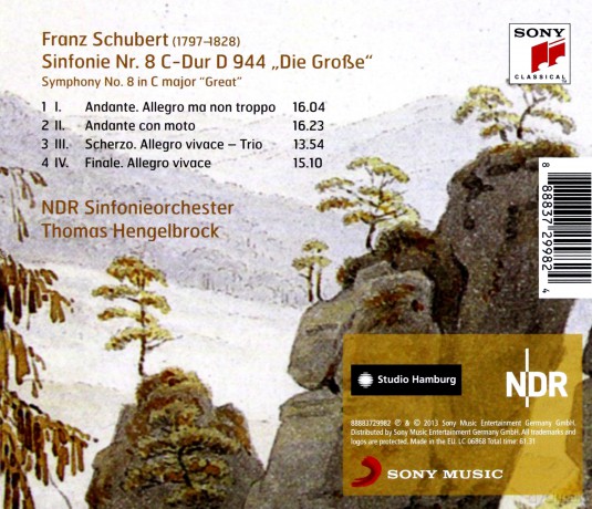 Thomas Hengelbrock: Schubert Sinfonie Nr. 8 C-Dur D 944 [CD]