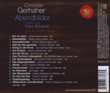 Christian Gerhaher: Schubert: Abendbilder [CD]