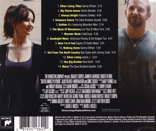 Silver Linings Playbook soundtrack (Poradnik Pozytywnego Myślenia) [CD]