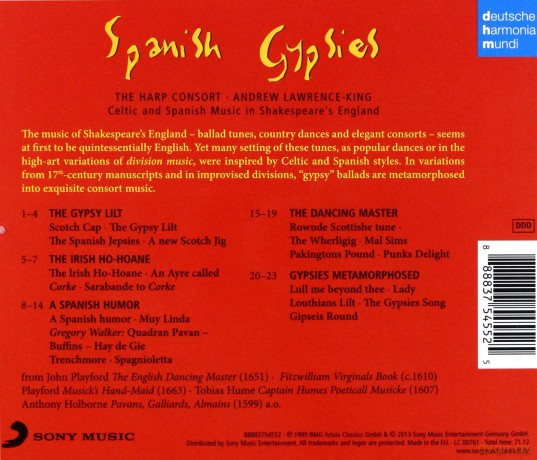 Andrew Lawrence-King: Spanish Gypsies [CD]