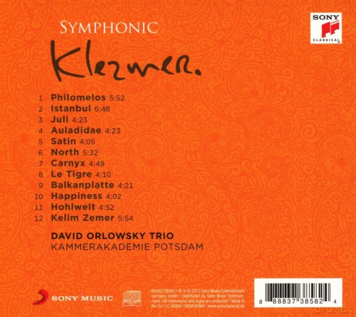 David Orlowsky Trio: Symphonic Klezmer [CD]