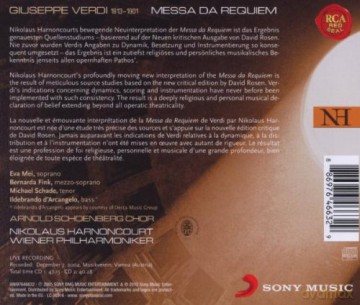 Nikolaus Harnoncourt: Verdi: Requiem [2CD]
