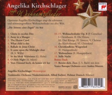 Angelika Kirchschlager: Weihnachtslieder [CD]
