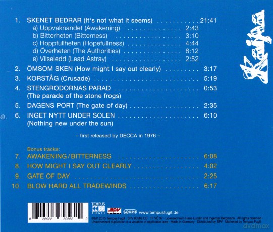 Kaipa: Inget Nytt Under Solen [CD]