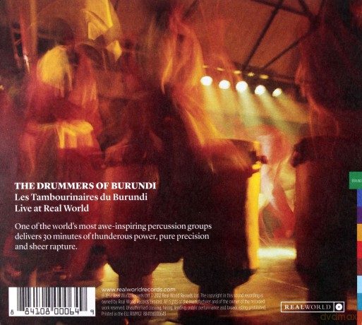 The Drummers Of Burundi: Live At Real World [CD]