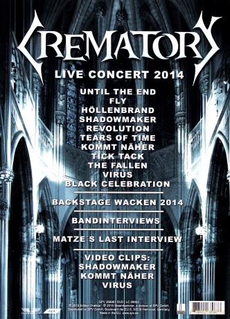 Crematory: Live At Wacken Open Air 2014 [DVD]
