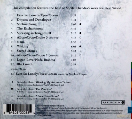 Sheila Chandra: Moonsung [CD]