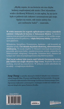 Cesarzowa wdowa Cixi. Konkubina, która stworzyła współczesne Chiny - Jung Chang (twarda) [KSIĄŻKA]