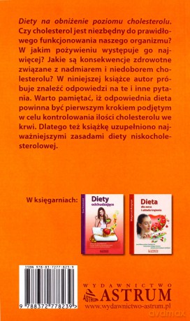 Diety na obniżenie poziomu cholesterolu - Andrew Laughin [KSIĄŻKA]