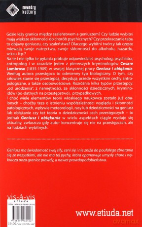 Geniusz i obłąkanie - Cesare Lombroso [KSIĄŻKA]