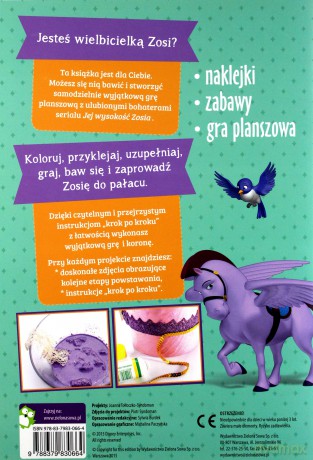 Gry i zabawy z wypychankami. Jej Wysokość Zosia [KSIĄŻKA]