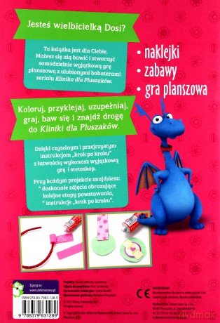 Gry i zabawy z wypychankami. Klinika dla pluszaków [KSIĄŻKA]