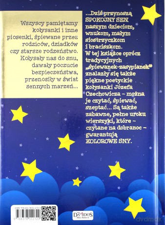 Kołysanki i zasypianki (twarda) [KSIĄŻKA]