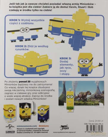Książeczka zręcznościowa. Minionki [KSIĄŻKA]