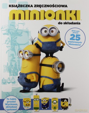 Książeczka zręcznościowa. Minionki [KSIĄŻKA]