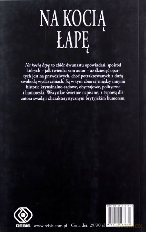 Na kocią łapę - Jeffrey Archer [KSIĄŻKA]