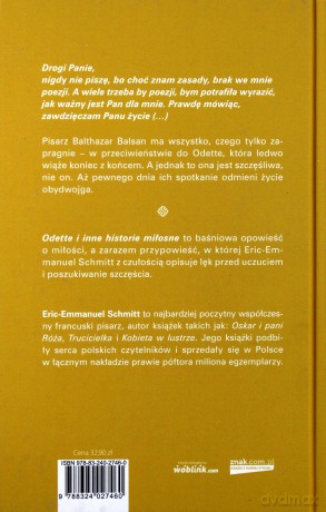 Odette i inne historie miłosne - Eric-Emmanuel Schmitt [KSIĄŻKA]