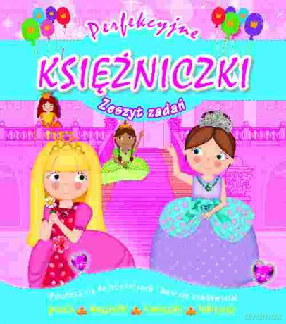 Perfekcyjne księżniczki. Zeszyt zadań - Lisa Miles [KSIĄŻKA]