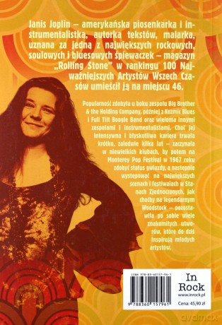 Perła. Obsesje i namiętności Janis Joplin - Amburn Ellis [KSIĄŻKA]