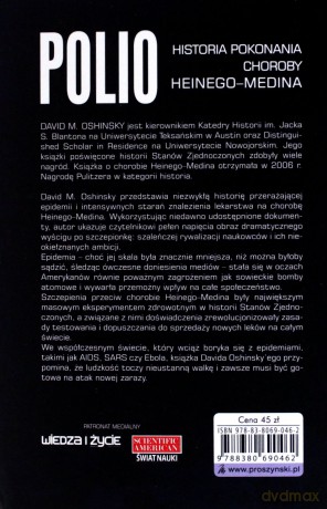 Polio. Historia pokonania choroby Heinego-Medina - David M. Oshinsky [KSIĄŻKA]