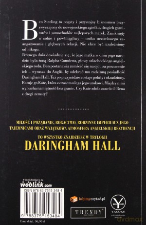 Powrót do Daringham Hall - Kathryn Taylor [KSIĄŻKA]