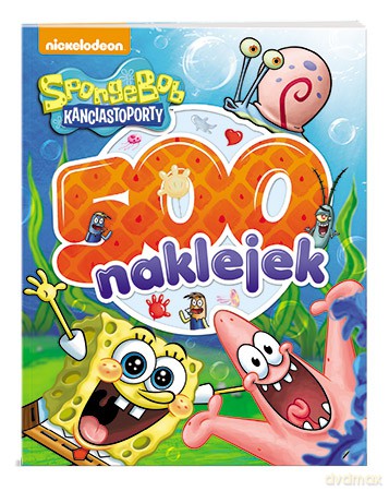 Spongebob. 500 naklejek [KSIĄŻKA]