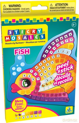 Zestaw do wyklejania. Mini rybka