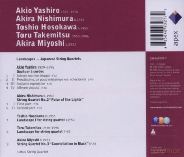 Lotus String Quartet: Landscapes-Japanese String Qua [CD]