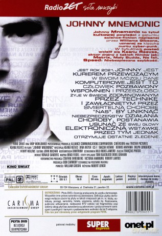 Johnny Mnemonic [DVD]