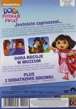Dora Poznaje Świat: Magiczna Noc Dory [DVD]